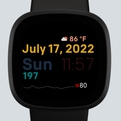 Fitbit watchface